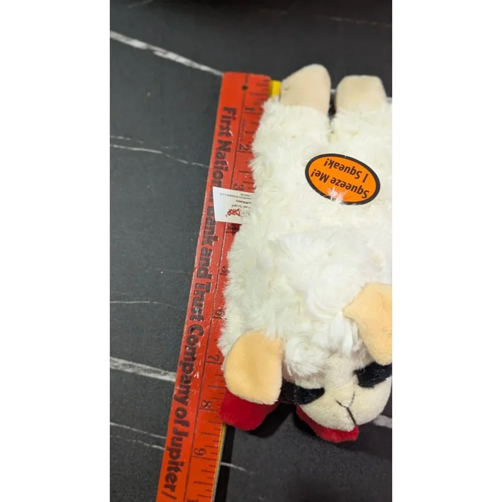 Lamb Chop Plush Dog Toy With‎ Squeaker Soft & Cuddly By DreamWorks New With Tags